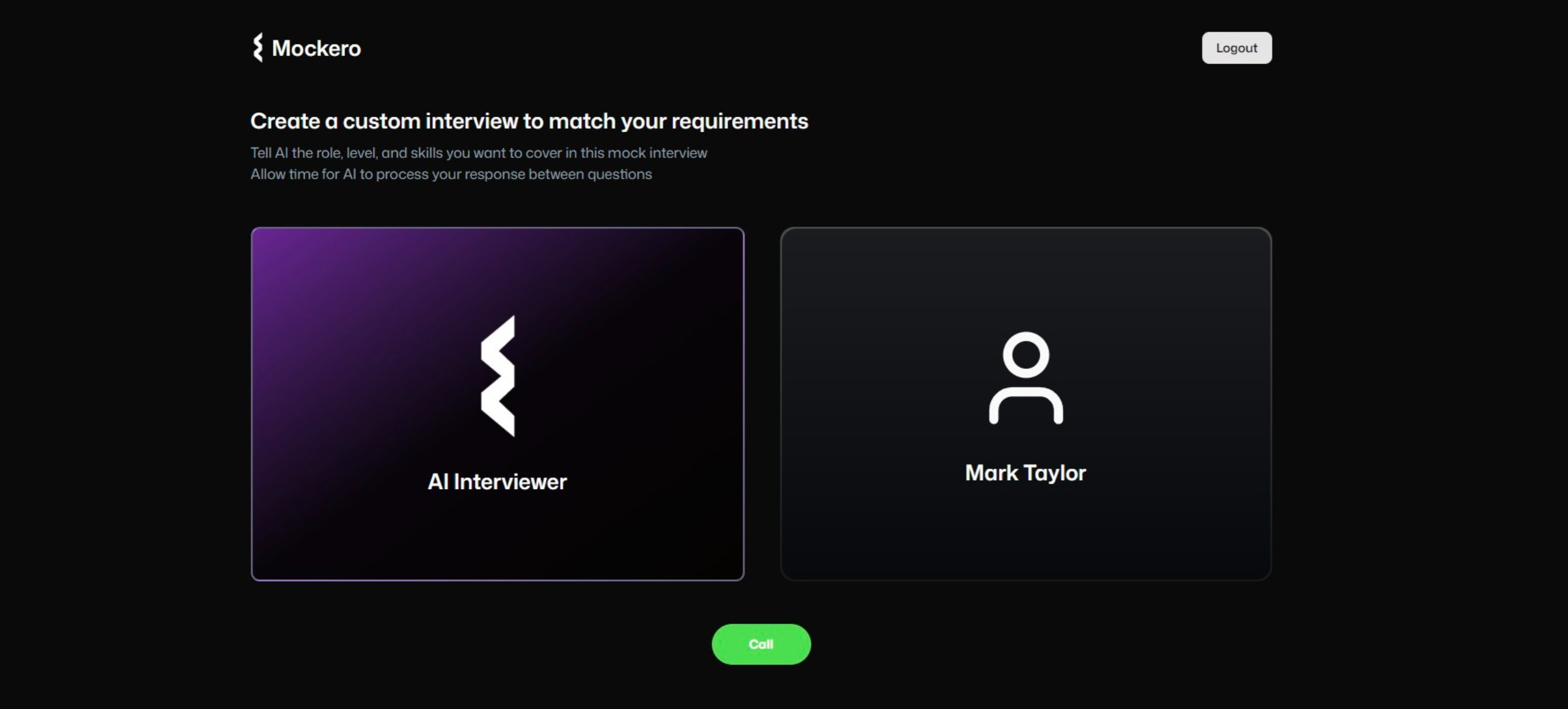 Mockero Demo Screenshot